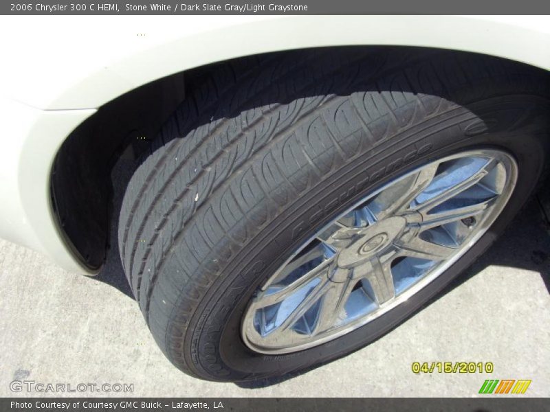 Stone White / Dark Slate Gray/Light Graystone 2006 Chrysler 300 C HEMI