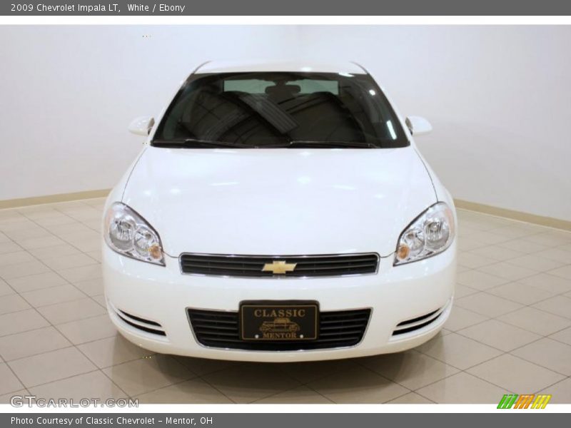 White / Ebony 2009 Chevrolet Impala LT
