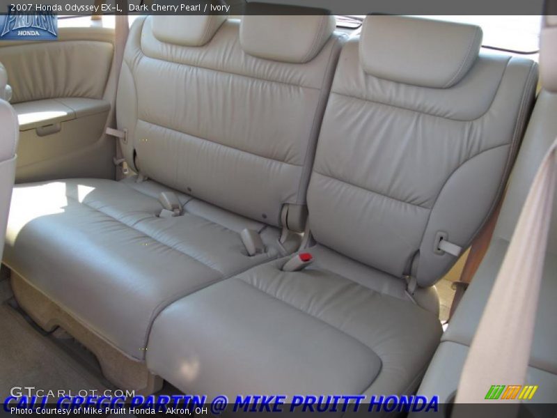 Dark Cherry Pearl / Ivory 2007 Honda Odyssey EX-L