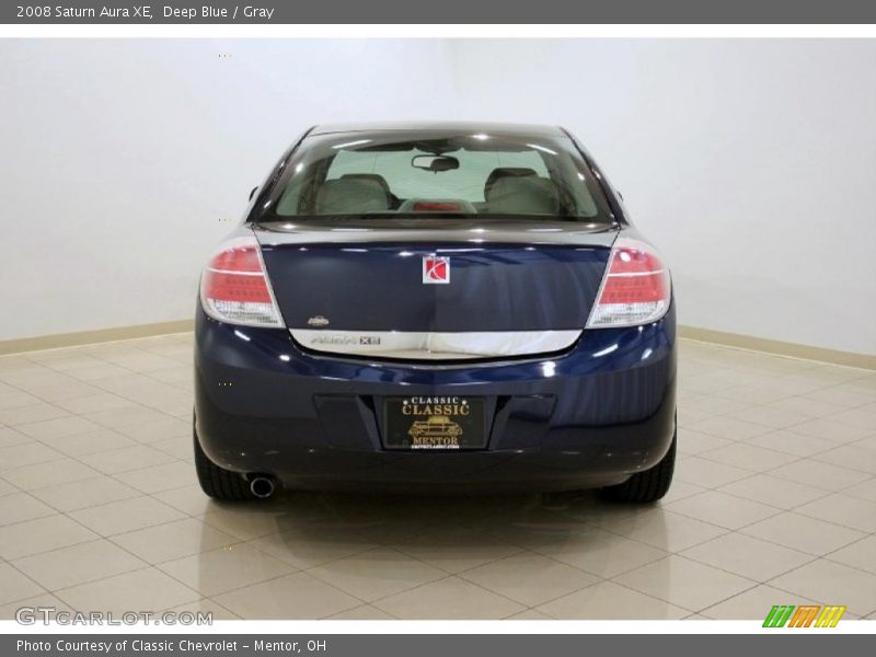 Deep Blue / Gray 2008 Saturn Aura XE