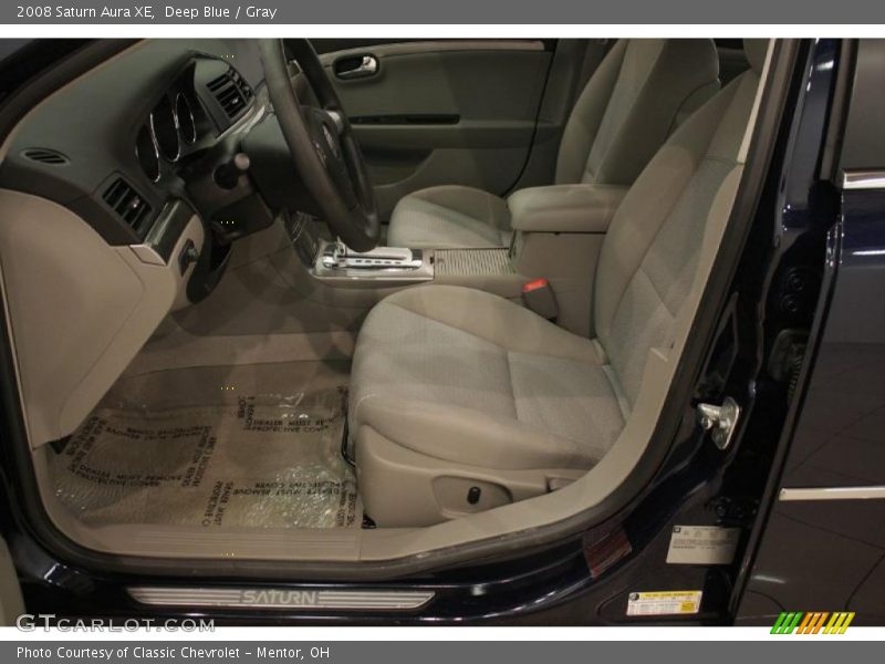 Deep Blue / Gray 2008 Saturn Aura XE