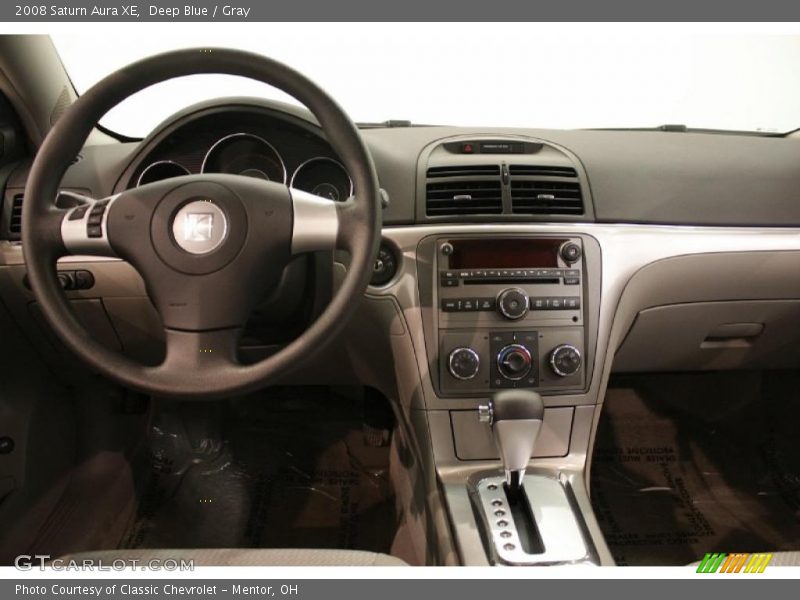 Deep Blue / Gray 2008 Saturn Aura XE