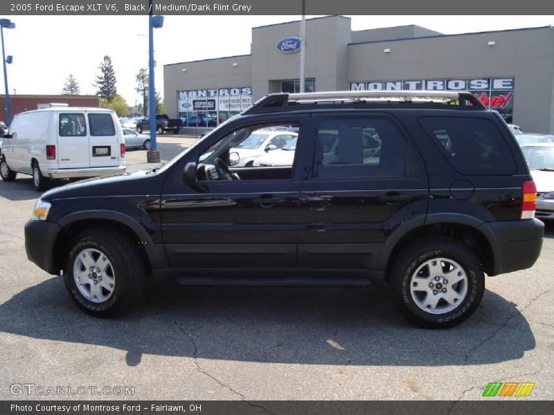 Black / Medium/Dark Flint Grey 2005 Ford Escape XLT V6