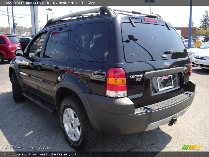 Black / Medium/Dark Flint Grey 2005 Ford Escape XLT V6