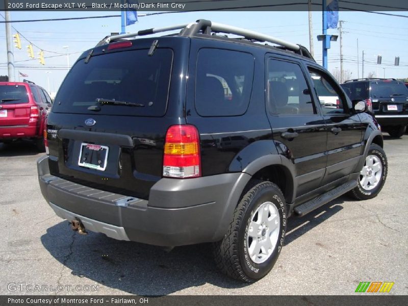 Black / Medium/Dark Flint Grey 2005 Ford Escape XLT V6