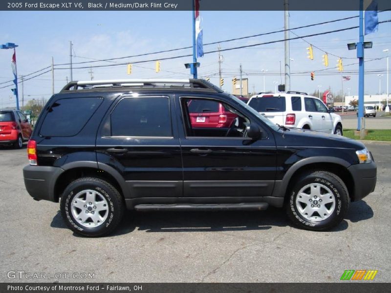 Black / Medium/Dark Flint Grey 2005 Ford Escape XLT V6