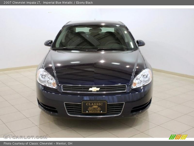 Imperial Blue Metallic / Ebony Black 2007 Chevrolet Impala LT