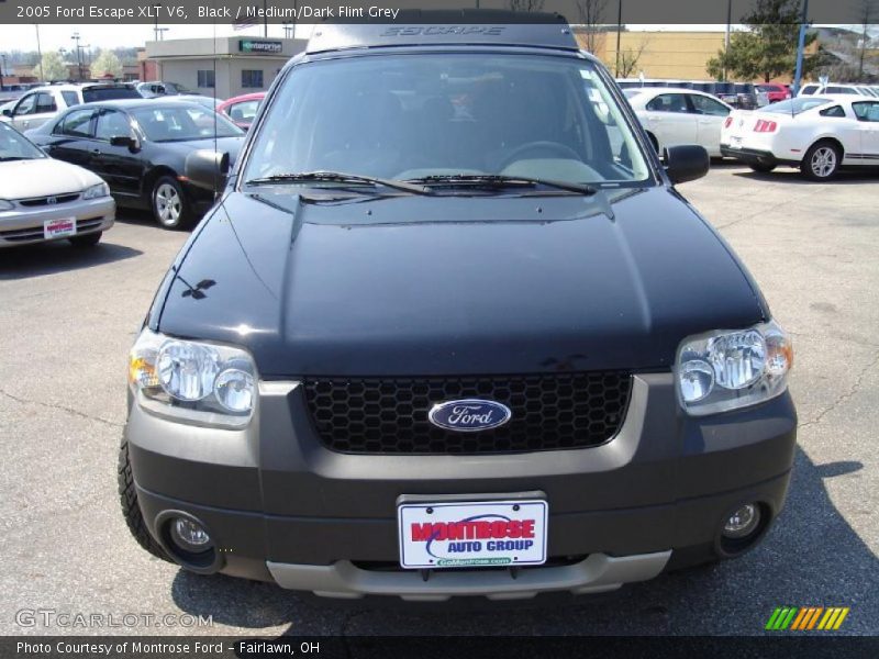 Black / Medium/Dark Flint Grey 2005 Ford Escape XLT V6