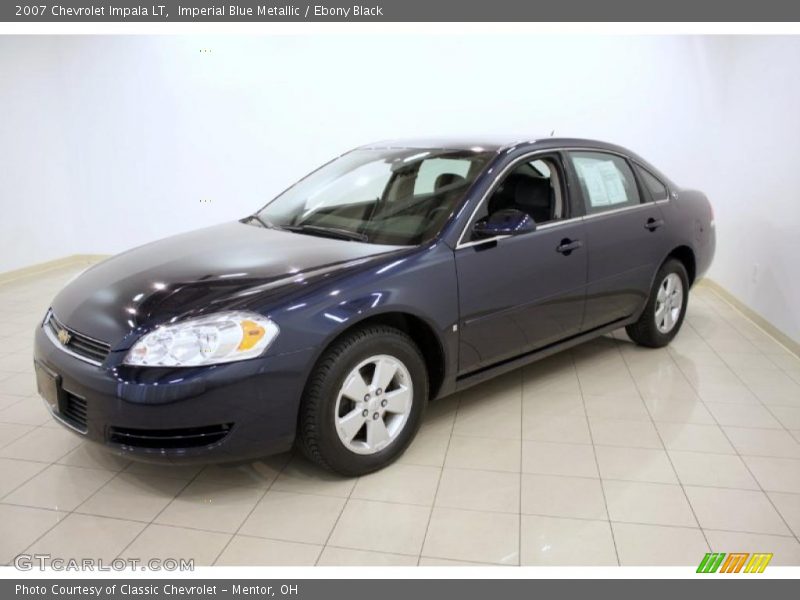 Imperial Blue Metallic / Ebony Black 2007 Chevrolet Impala LT