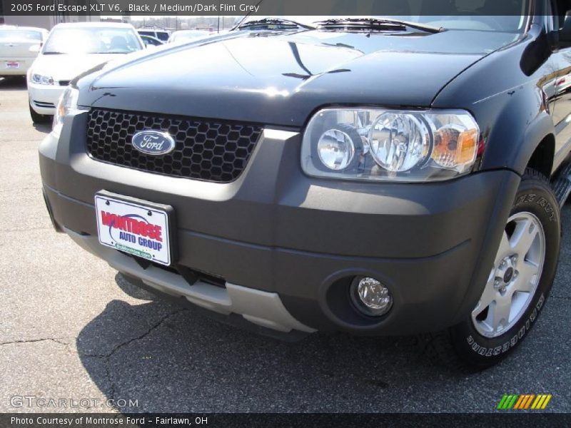 Black / Medium/Dark Flint Grey 2005 Ford Escape XLT V6