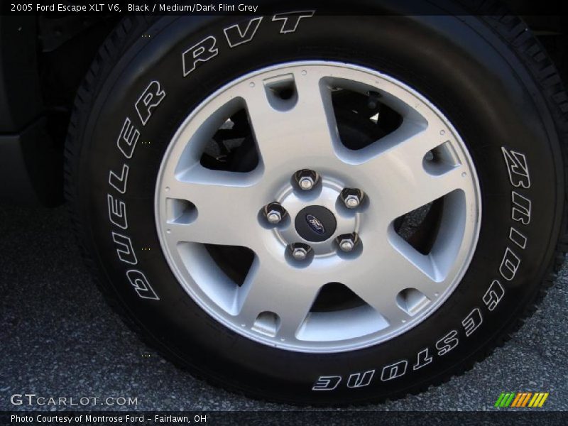 Black / Medium/Dark Flint Grey 2005 Ford Escape XLT V6
