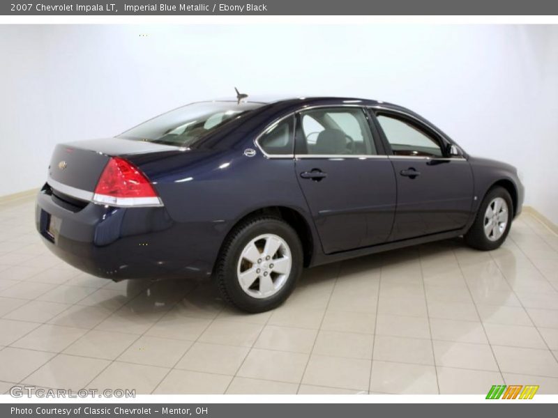 Imperial Blue Metallic / Ebony Black 2007 Chevrolet Impala LT