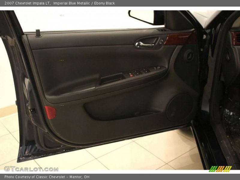 Imperial Blue Metallic / Ebony Black 2007 Chevrolet Impala LT