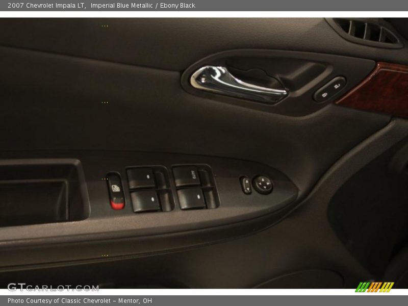 Imperial Blue Metallic / Ebony Black 2007 Chevrolet Impala LT