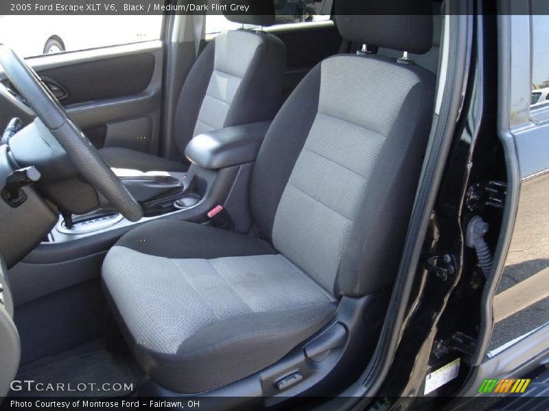 Black / Medium/Dark Flint Grey 2005 Ford Escape XLT V6