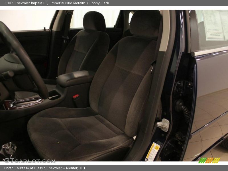 Imperial Blue Metallic / Ebony Black 2007 Chevrolet Impala LT