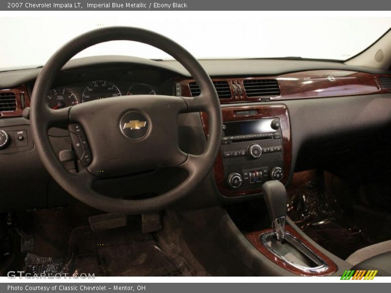Imperial Blue Metallic / Ebony Black 2007 Chevrolet Impala LT
