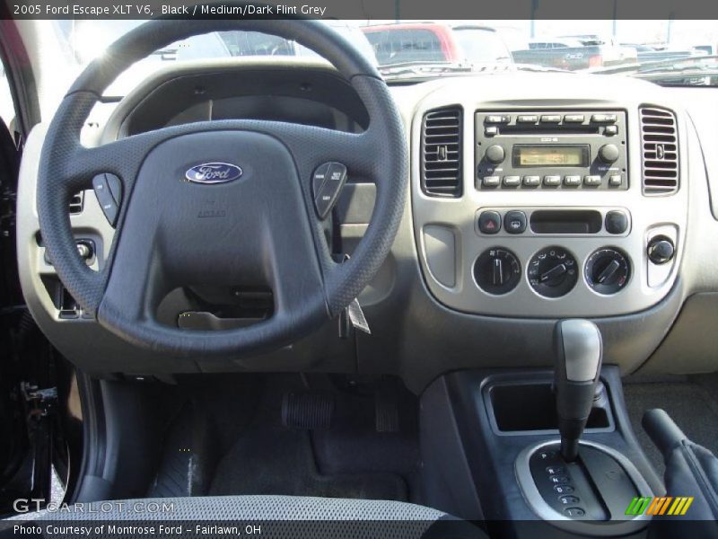 Black / Medium/Dark Flint Grey 2005 Ford Escape XLT V6