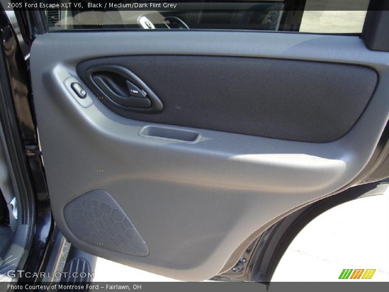 Black / Medium/Dark Flint Grey 2005 Ford Escape XLT V6