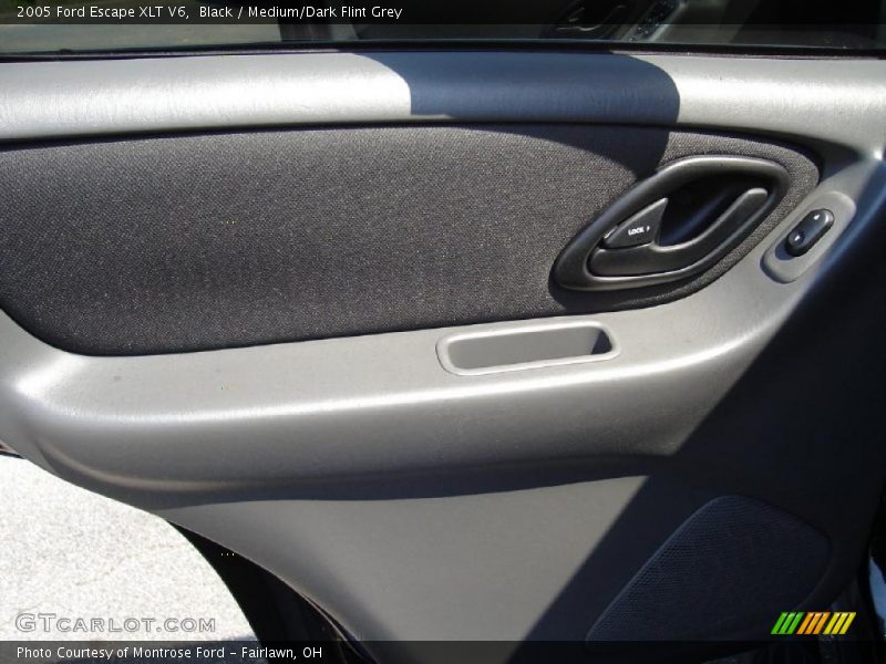 Black / Medium/Dark Flint Grey 2005 Ford Escape XLT V6