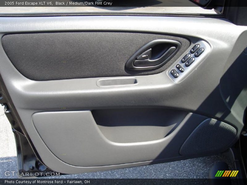 Black / Medium/Dark Flint Grey 2005 Ford Escape XLT V6