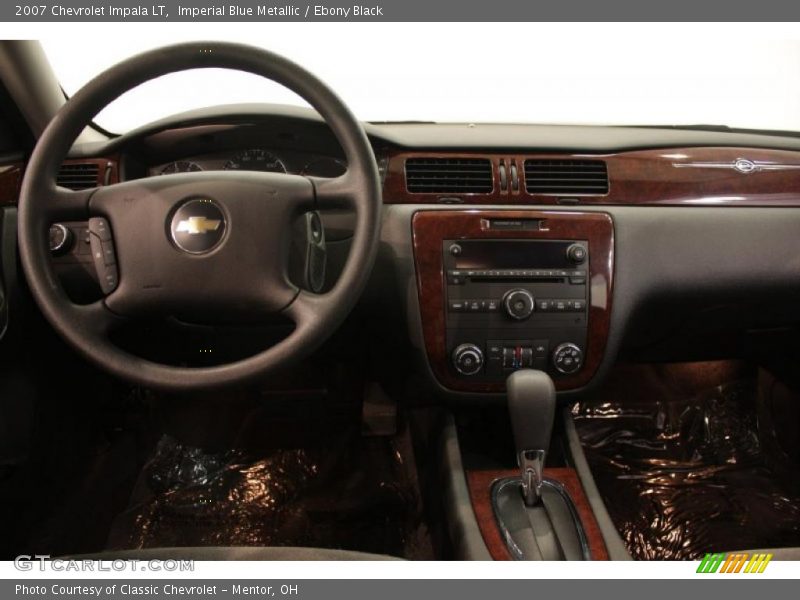 Imperial Blue Metallic / Ebony Black 2007 Chevrolet Impala LT