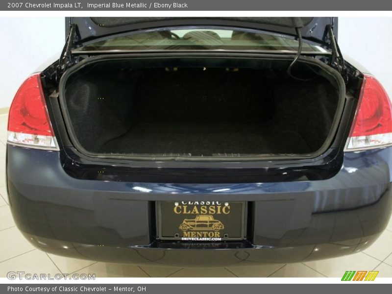 Imperial Blue Metallic / Ebony Black 2007 Chevrolet Impala LT