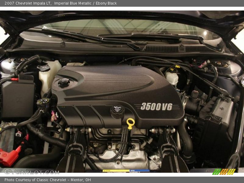 Imperial Blue Metallic / Ebony Black 2007 Chevrolet Impala LT