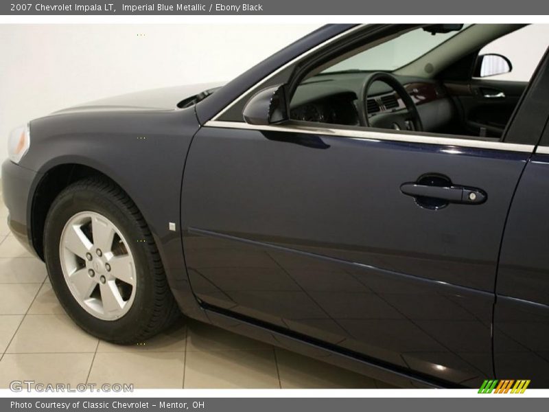 Imperial Blue Metallic / Ebony Black 2007 Chevrolet Impala LT