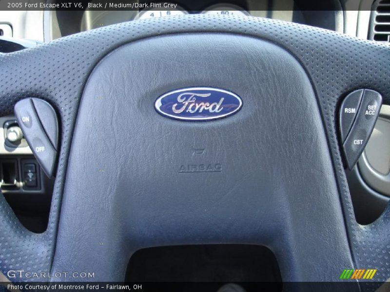 Black / Medium/Dark Flint Grey 2005 Ford Escape XLT V6