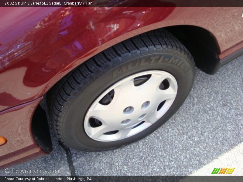 Cranberry / Tan 2002 Saturn S Series SL1 Sedan