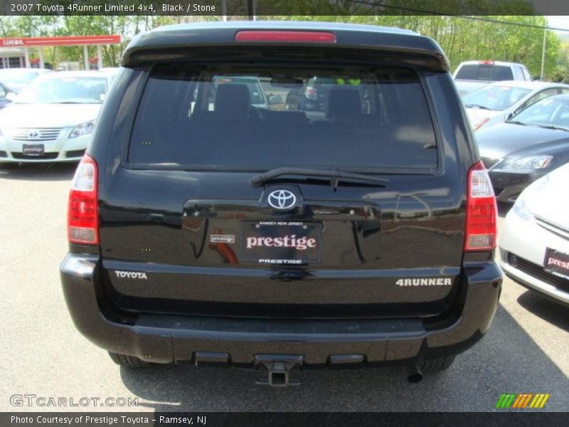 Black / Stone 2007 Toyota 4Runner Limited 4x4