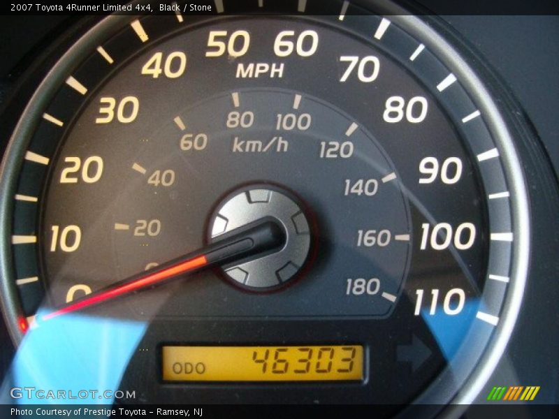 Black / Stone 2007 Toyota 4Runner Limited 4x4