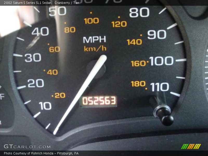 Cranberry / Tan 2002 Saturn S Series SL1 Sedan