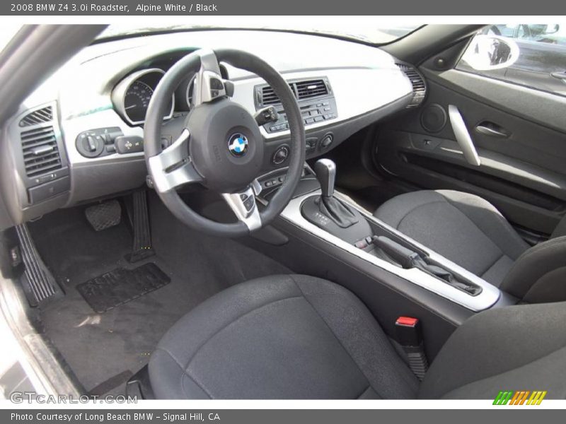 Alpine White / Black 2008 BMW Z4 3.0i Roadster