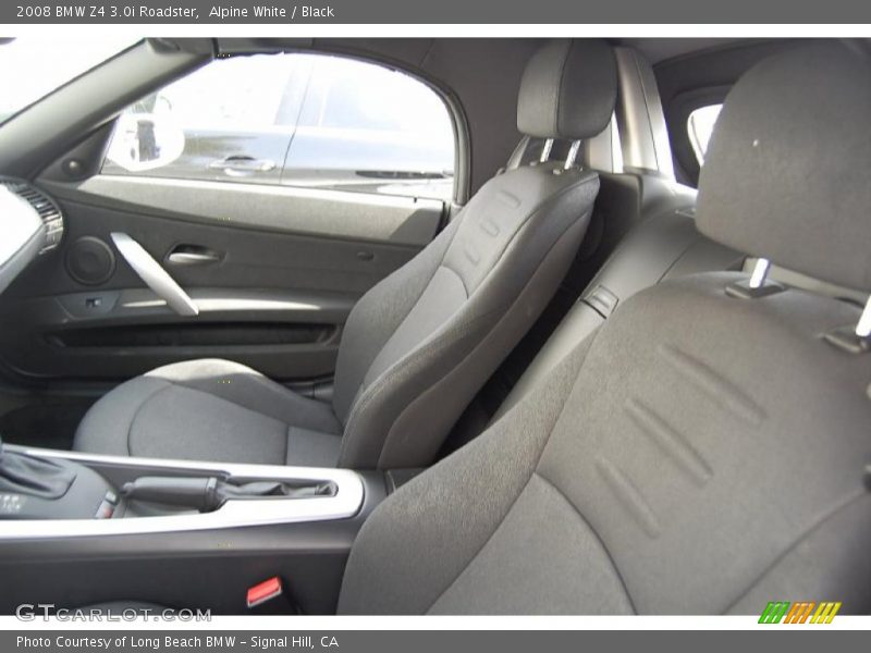 Alpine White / Black 2008 BMW Z4 3.0i Roadster
