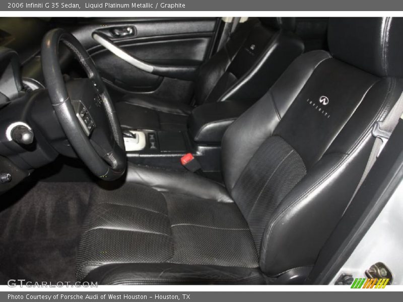 Liquid Platinum Metallic / Graphite 2006 Infiniti G 35 Sedan