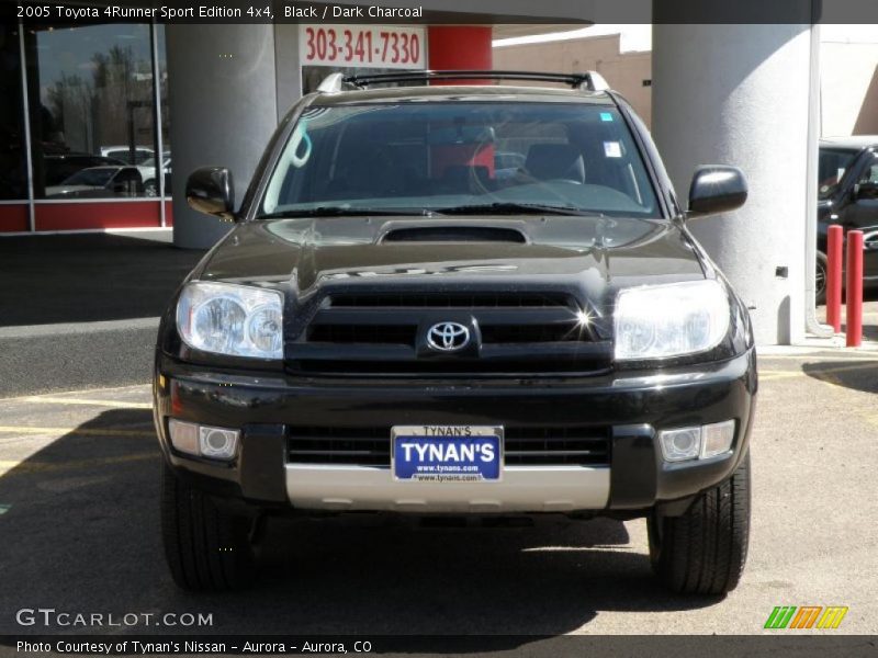 Black / Dark Charcoal 2005 Toyota 4Runner Sport Edition 4x4