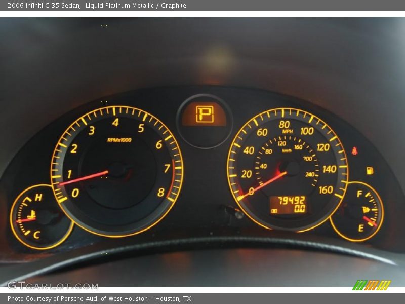 Liquid Platinum Metallic / Graphite 2006 Infiniti G 35 Sedan