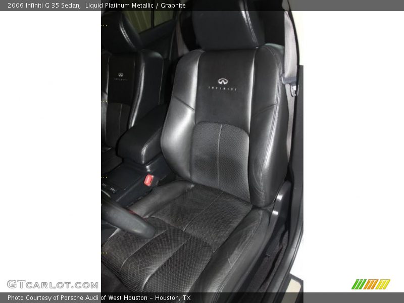 Liquid Platinum Metallic / Graphite 2006 Infiniti G 35 Sedan