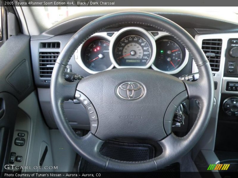 Black / Dark Charcoal 2005 Toyota 4Runner Sport Edition 4x4