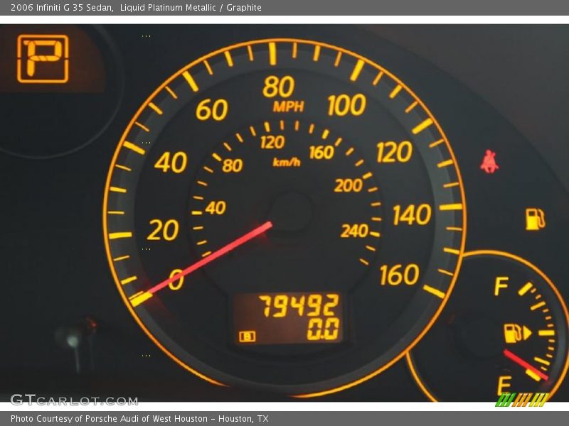 Liquid Platinum Metallic / Graphite 2006 Infiniti G 35 Sedan