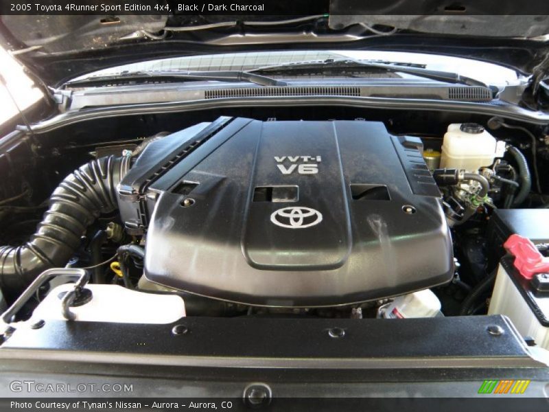 Black / Dark Charcoal 2005 Toyota 4Runner Sport Edition 4x4