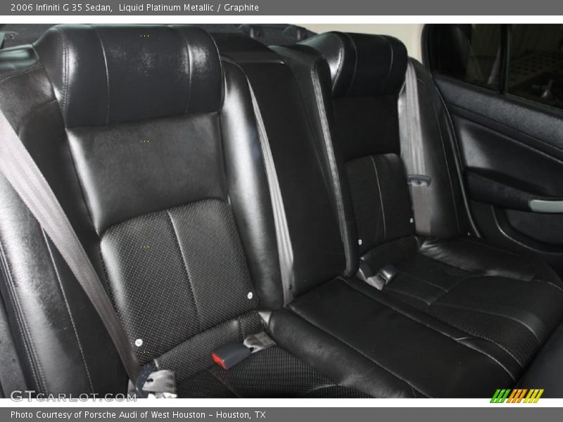 Liquid Platinum Metallic / Graphite 2006 Infiniti G 35 Sedan