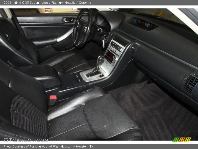 Liquid Platinum Metallic / Graphite 2006 Infiniti G 35 Sedan