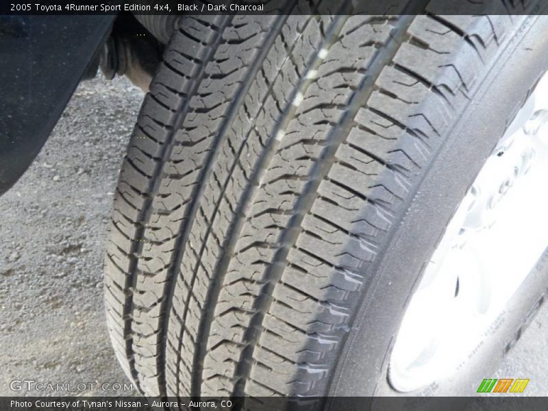 Black / Dark Charcoal 2005 Toyota 4Runner Sport Edition 4x4