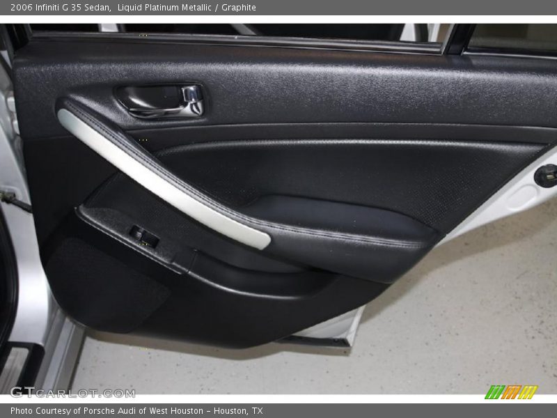 Liquid Platinum Metallic / Graphite 2006 Infiniti G 35 Sedan
