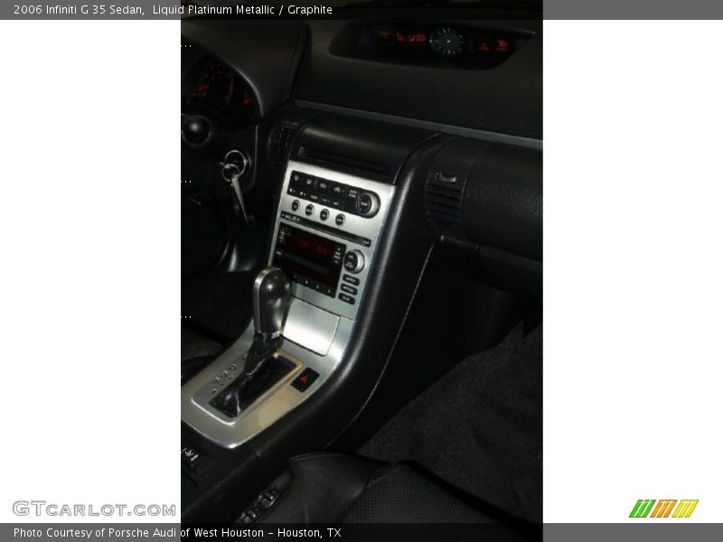 Liquid Platinum Metallic / Graphite 2006 Infiniti G 35 Sedan