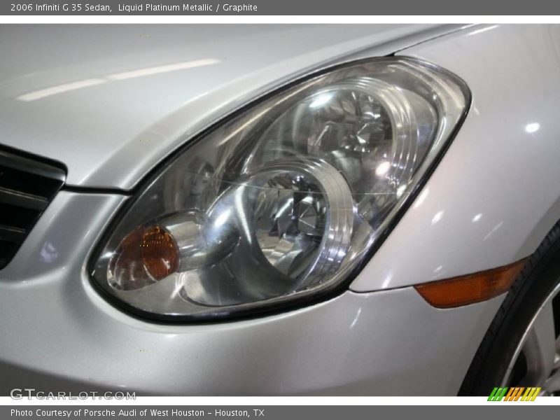 Liquid Platinum Metallic / Graphite 2006 Infiniti G 35 Sedan