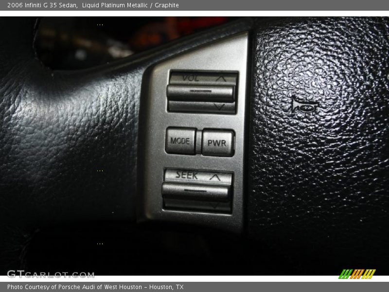 Liquid Platinum Metallic / Graphite 2006 Infiniti G 35 Sedan